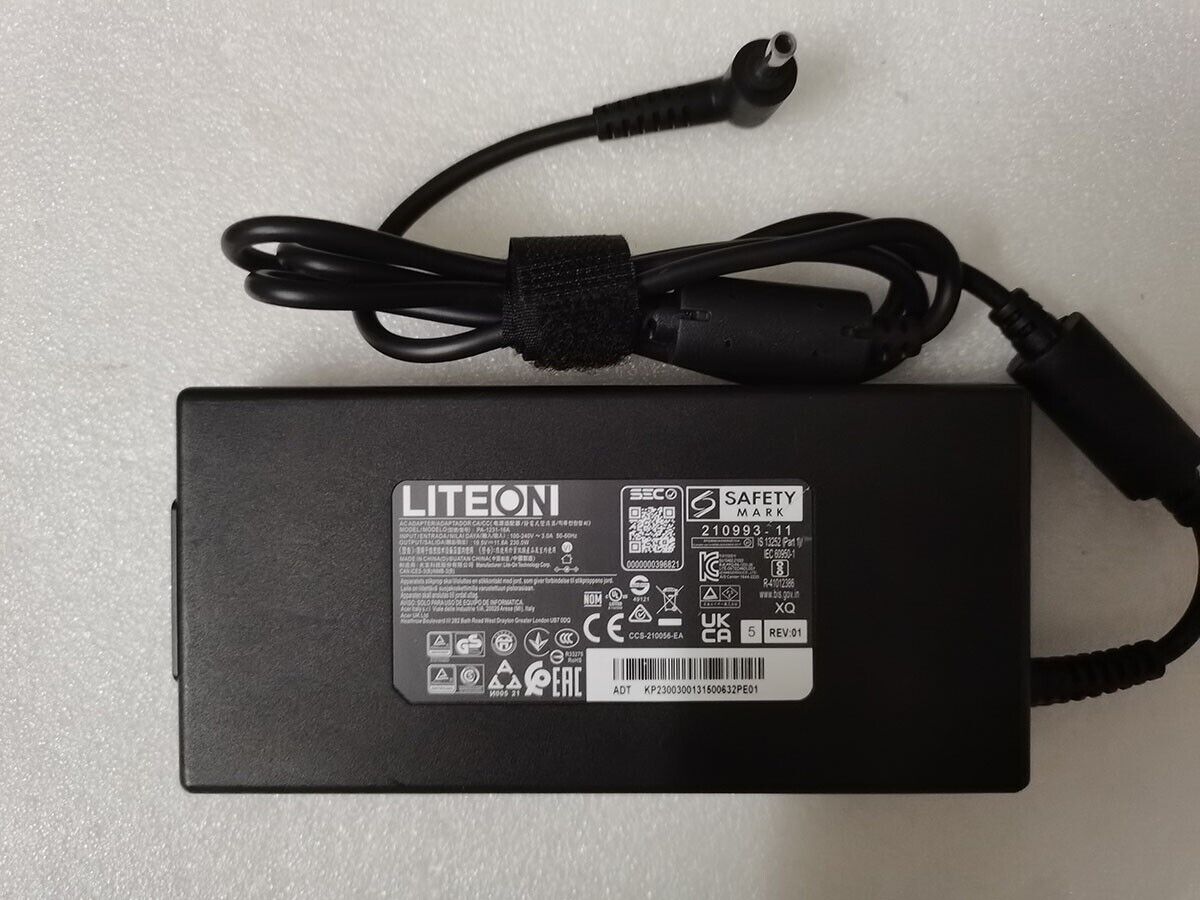 Original LITEON 230W 19.5V 11.8A AC Adapter for Gigabyte AORUS 7 X7EF RTX4060