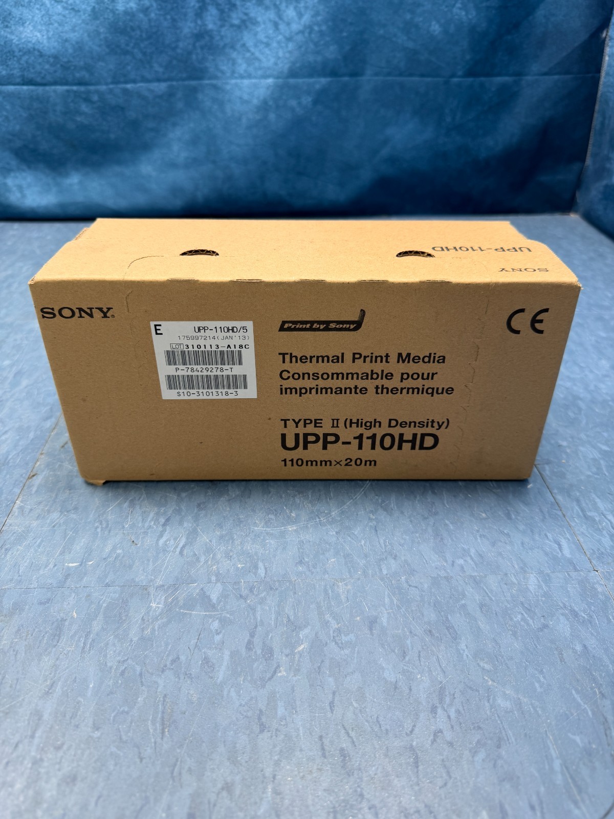Sony UPP-110HD High Gloss Ultrasound Paper 10 Rolls 