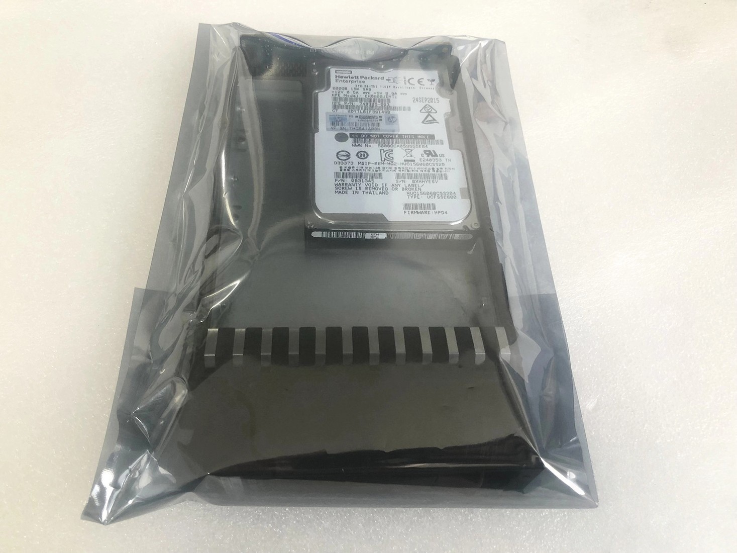 FOR HPE 787656-001 J9V70A MSA2040 P2000 G3 600GB 15K 12G SAS LFF 3.5" Hard Drive