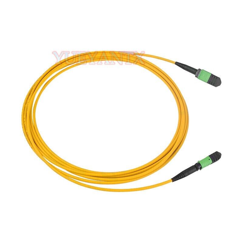 3M MPO-MPO Female 24 Fibers Type B LSZH 9/125 SM Fiber Optic Cable Patch Cord