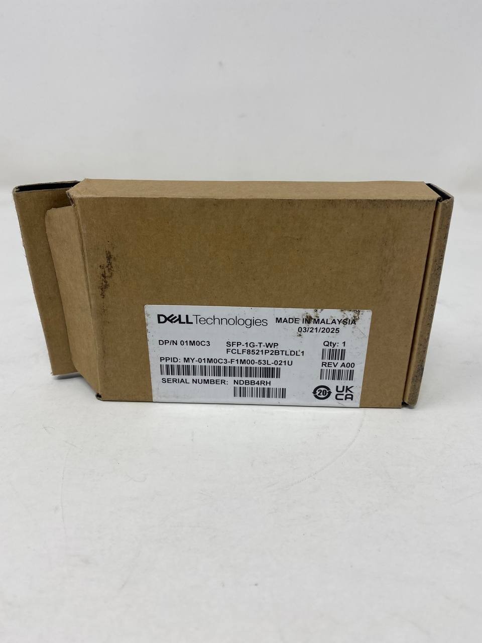 Dell SFP-1G-T-WP 1000BASE-T Transceiver Open Box