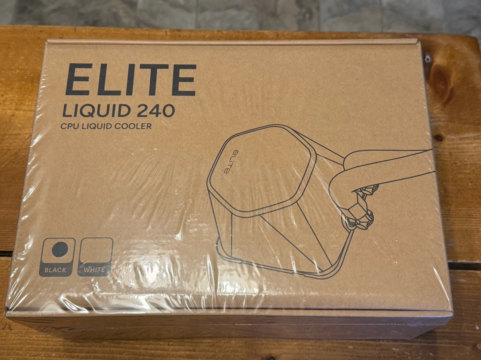 Cooler Master Elite Liquid 240 CPU Liquid Cooler Black
