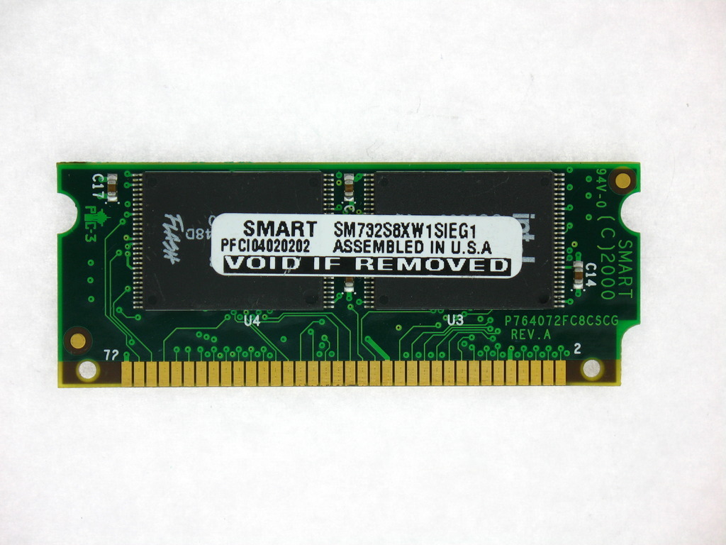 Smart SM732S8XW1SIEG1 72-Pin 64MB FLASH SODIMM