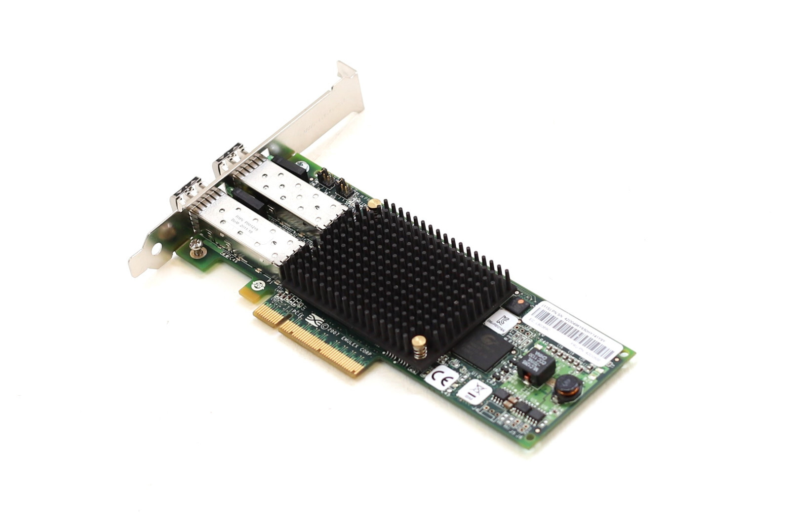 IBM LPE12002 Dual-Port 8GbE SFP PCIe Network Adapter W/8GB SFP FRU P/N: 42D0500