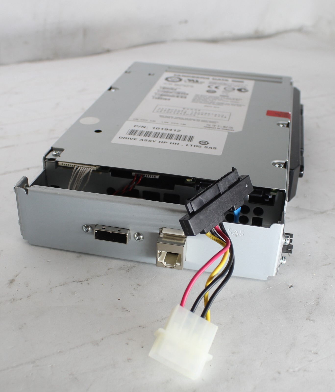 Tandberg Data Tape Drive LTO-5 SAS 7222 AQ283D#350 P/N: 1019412 DC power