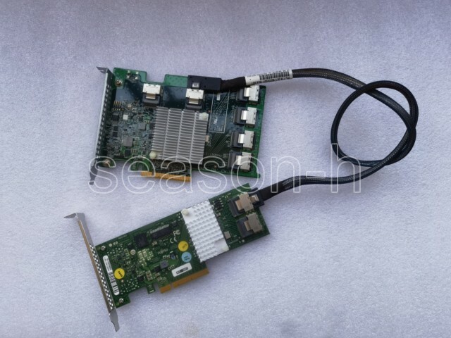 Lenovo 03X3834 6Gbps HBA LSI JBOD 24 PORT + Fujistu 9211-8I card=9201-16i