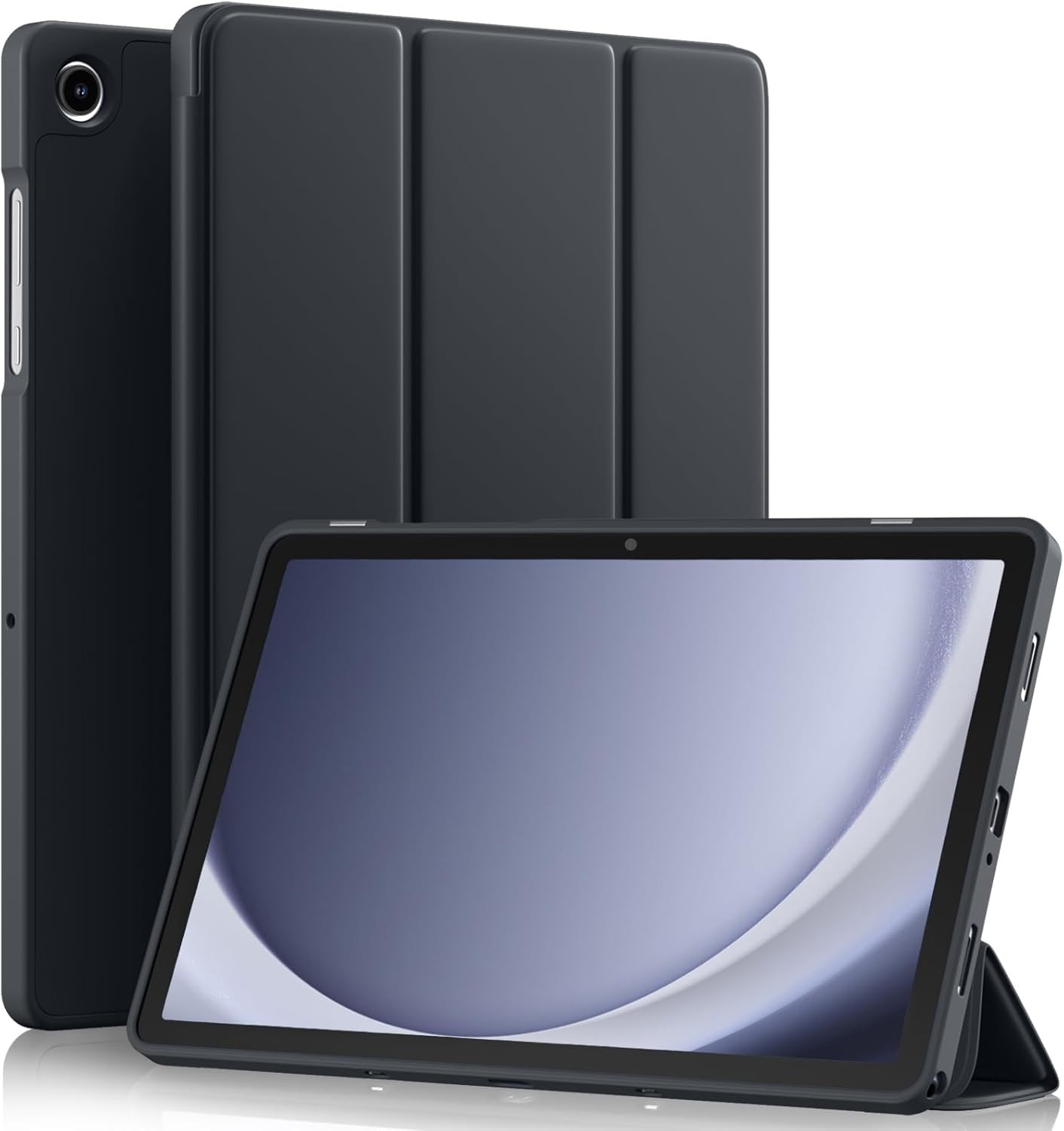 Slim Soft TPU Case for 11" Galaxy Tab A11 Plus 2026 with Trifold Stand & Auto Sl