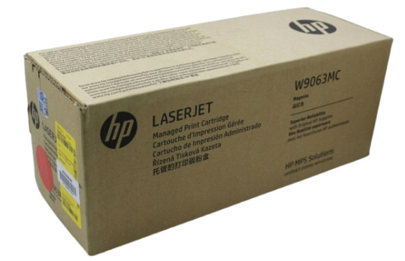 HP W9053MC Magenta Toner Cartridge Genuine OEM LaserJet Managed 52K Pages NEW