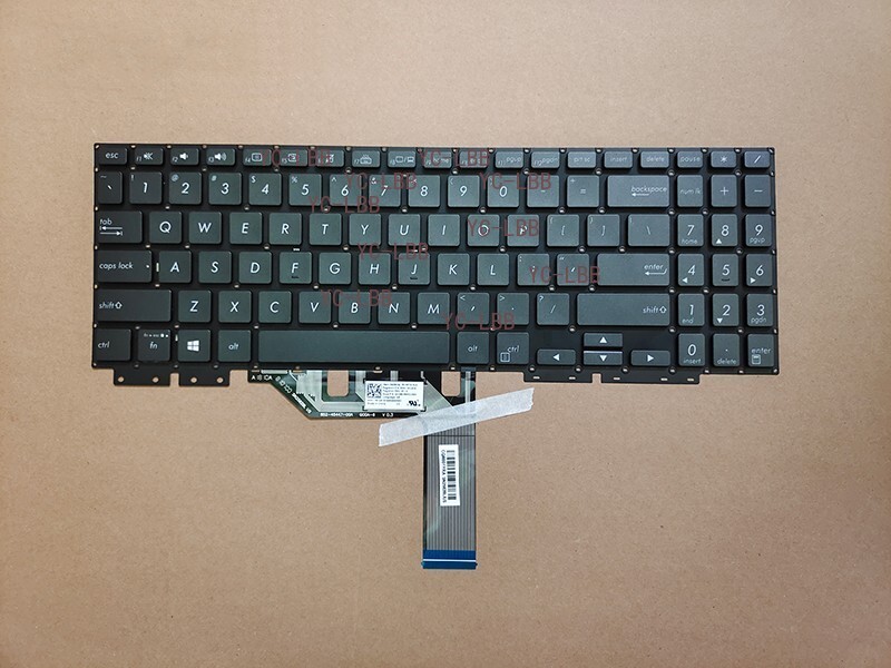 US Keyboard For Asus ZenBook UX562FA UX562FAC UX562FD UX562FDX UX562UG backlit
