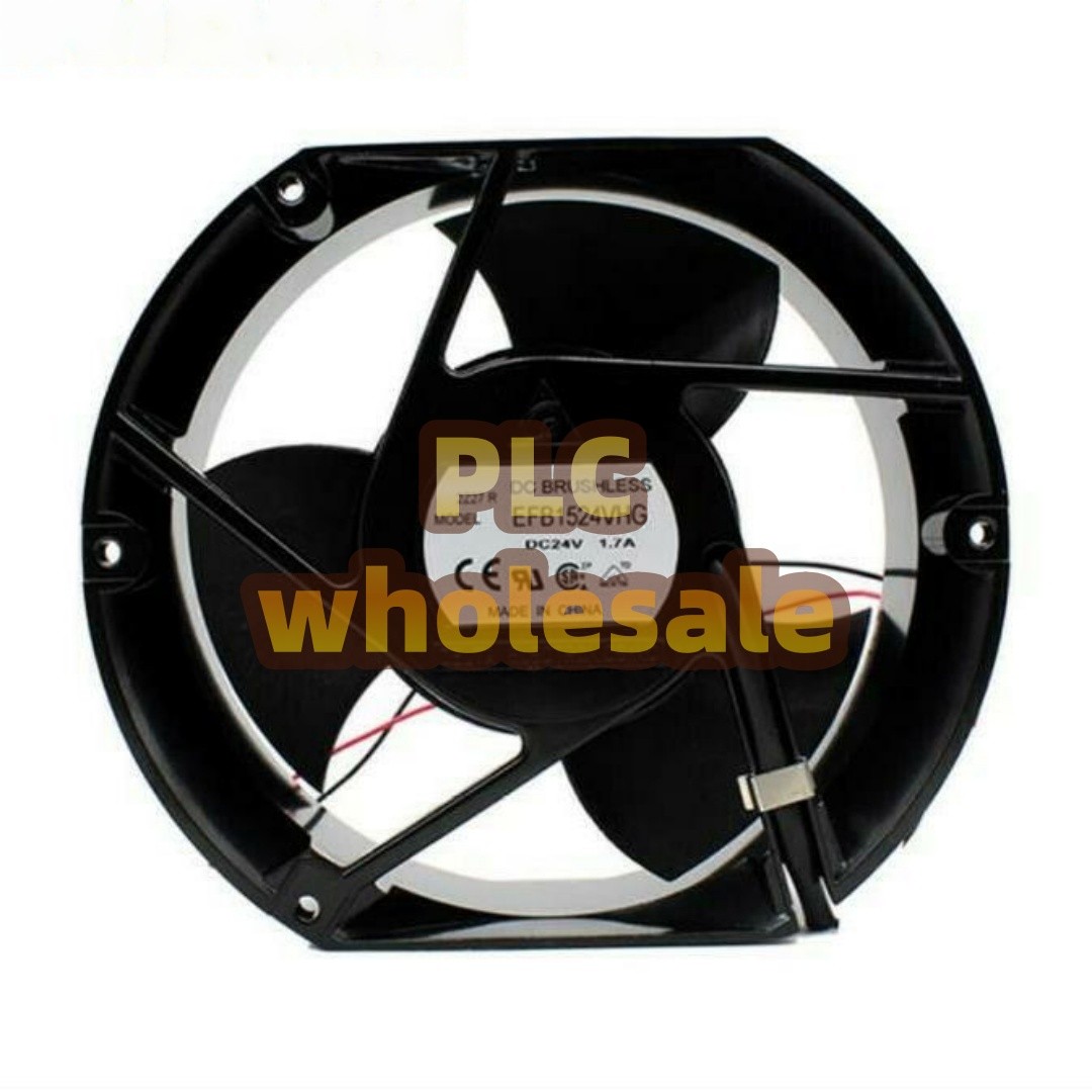 For Delta EFB1524VHG Axial Fan DC 24V 1.7A 172*150*51mm 2-wires Inverter Cooling