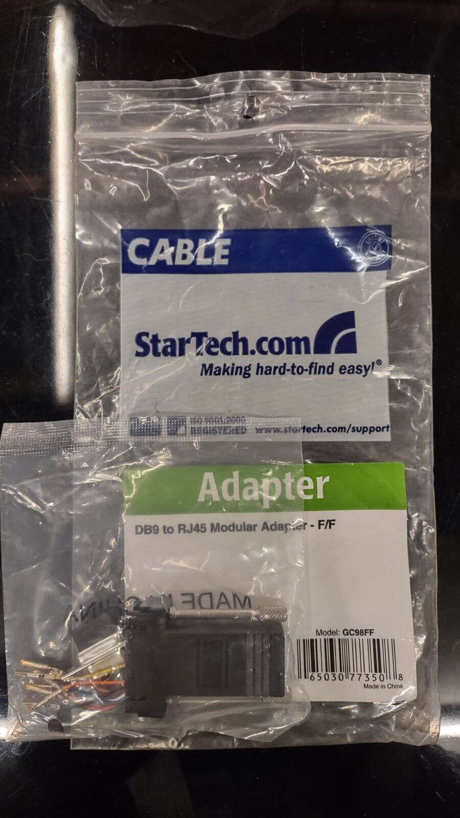 StarTech.com DB9 to RJ45 Modular Serial Adapter GC98FF Bag Of 12