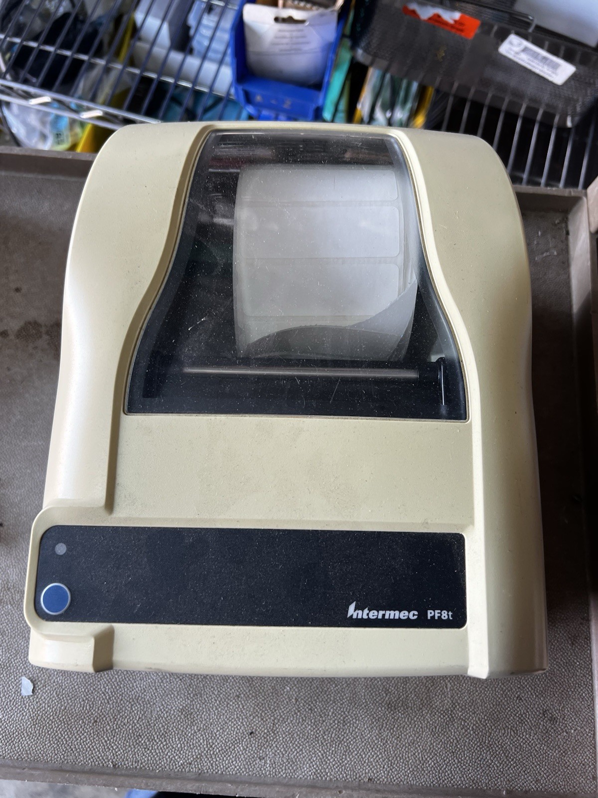 Intermec PF8t Thermal Transfer Label & Barcode Printer. No Printer Cords Include