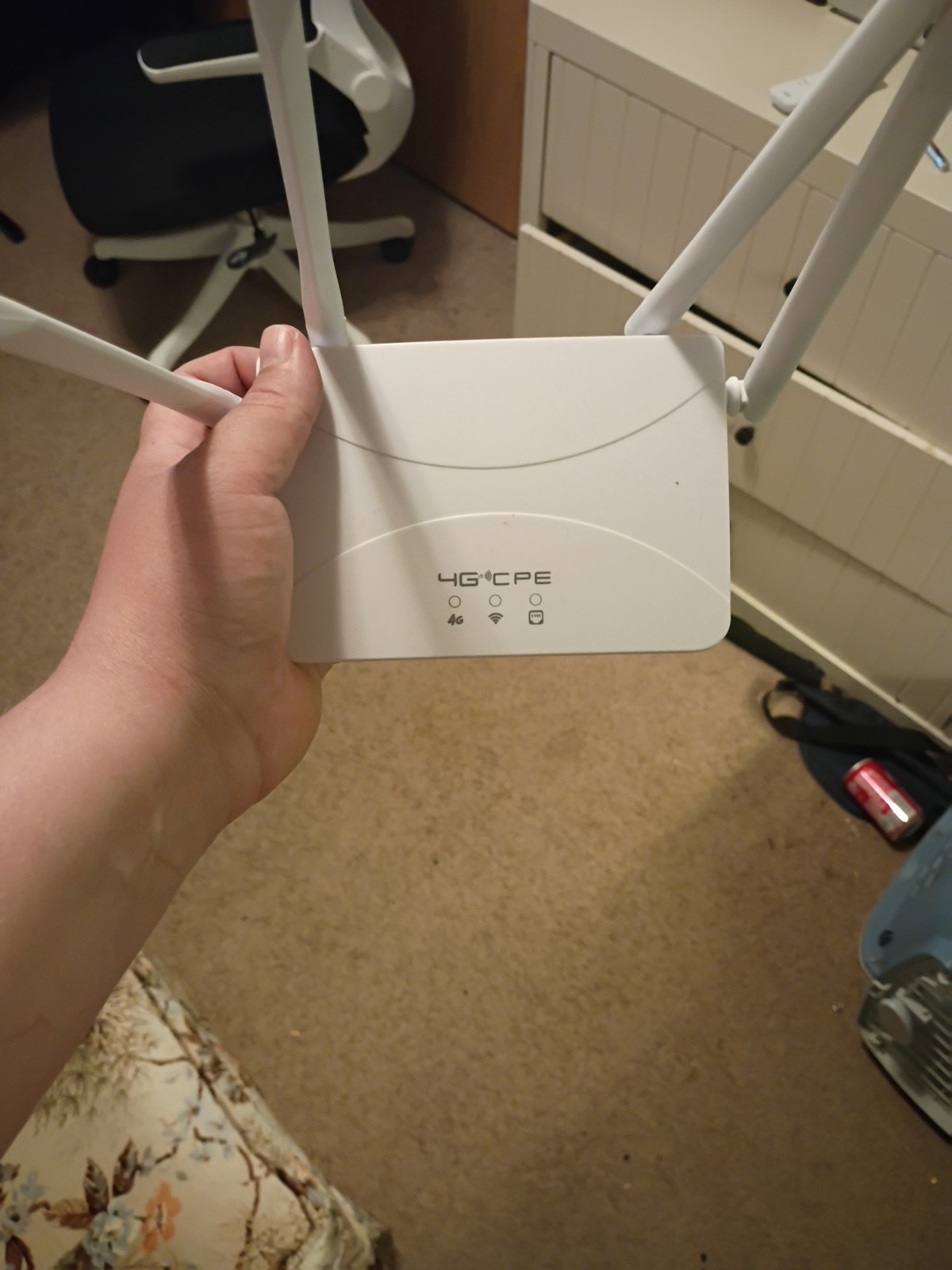 WIFLYER:4G  CPE WiFi6 Cat4 Router,M3000 Dual-band & SIM Slots Cellular Router