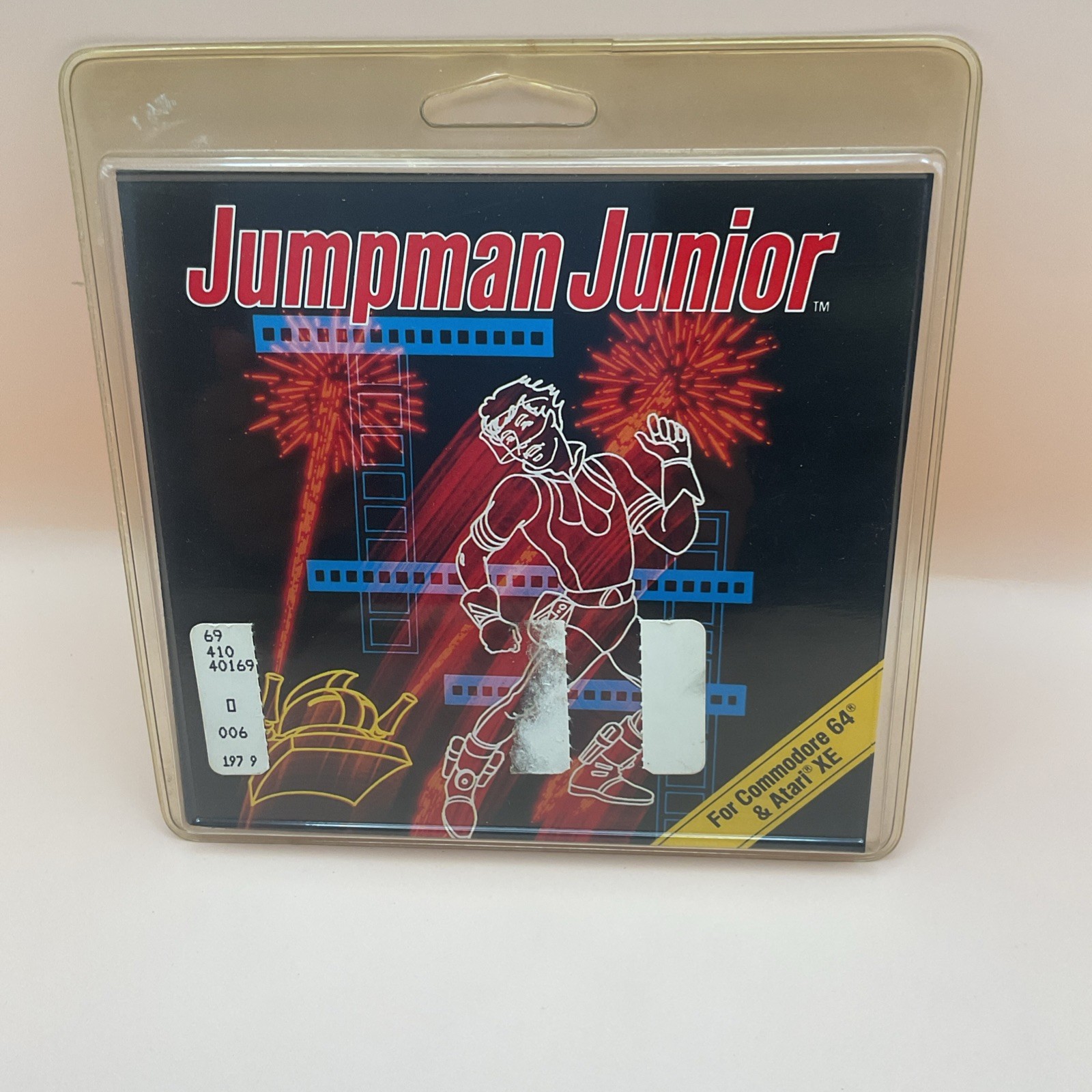 Jumpman Junior for the Atari 400 800 1200 XL XE & Commodore 64 128 Computer NEW