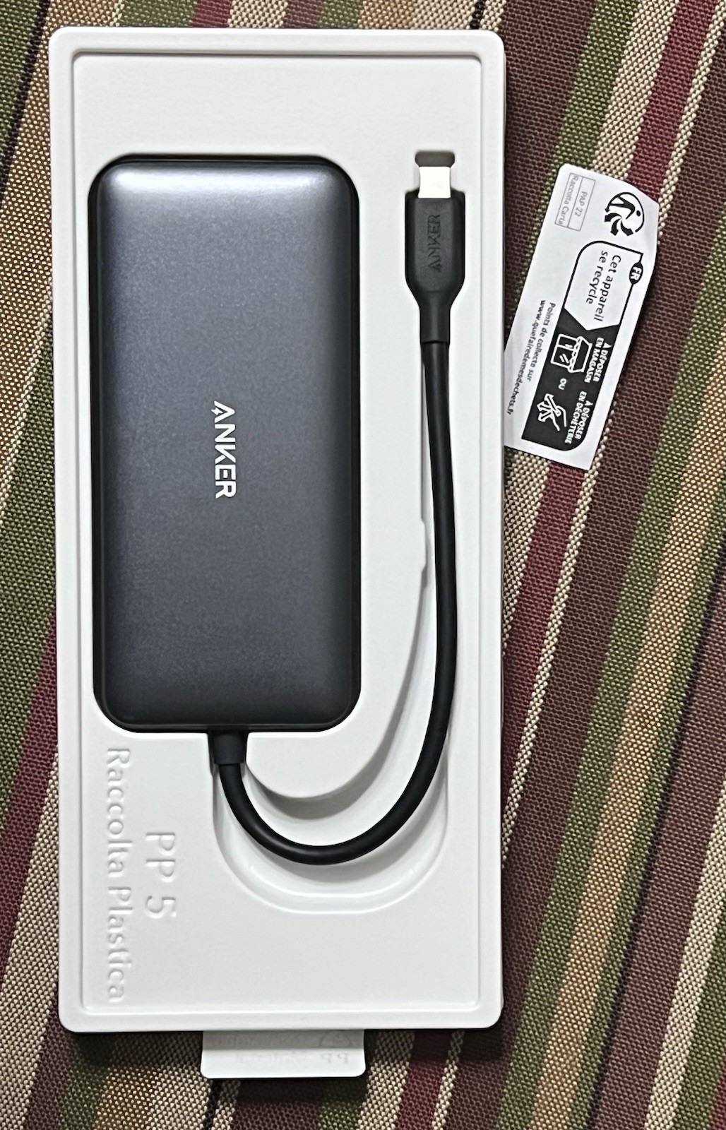 NEW NIB Anker PowerExpand 8-in-1 USB-C PD Media Hub Gray A83800A1 Series 5