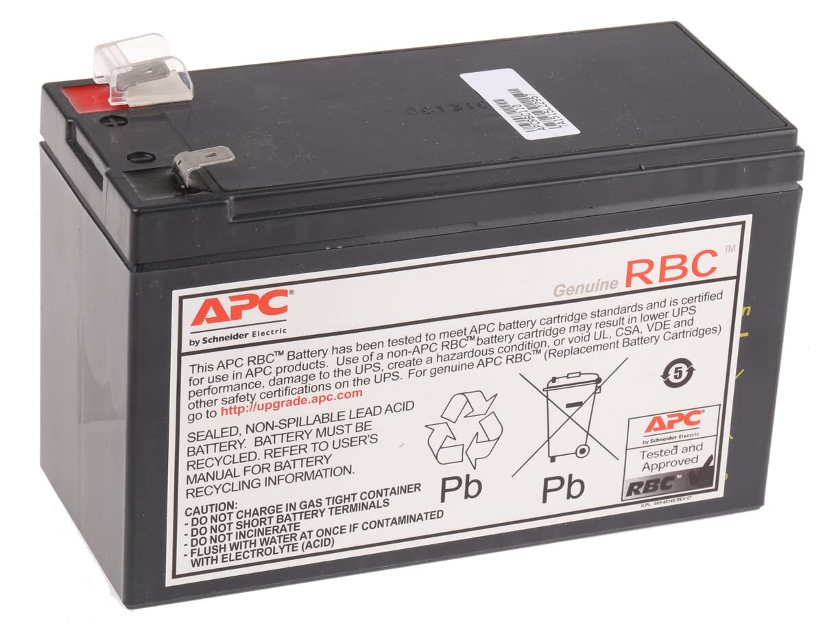APC RBC110 Replacement Battery Cartridge for BE550G BR650CI UPS Systems