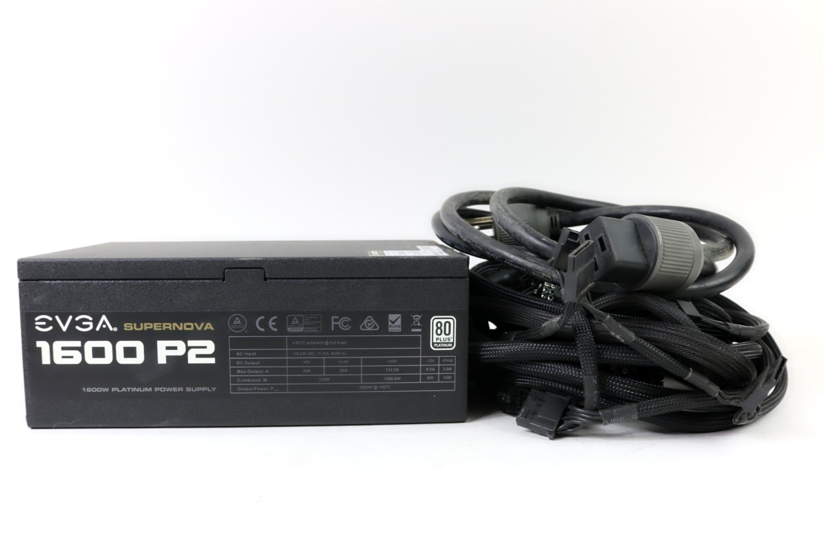EVGA SuperNOVA 1600 P2 1600W Platinum PSU – PC | 1yr Warranty, Fast Ship