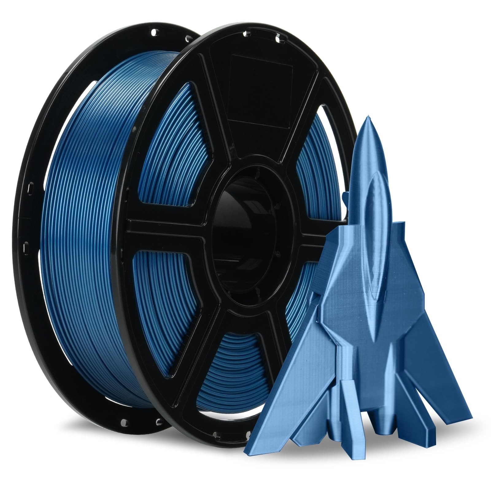 FLASHFORGE Rapid PETG Filament 1.75mm Metallic Blue, Max 600mm/s High Speed Prin