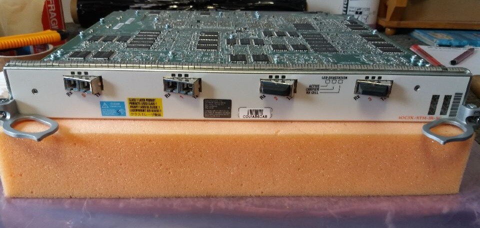 Cisco 4OC3X/ATM-IR-SC Cisco 12000 Series 4-Port OC-3c/STM-1c ATM