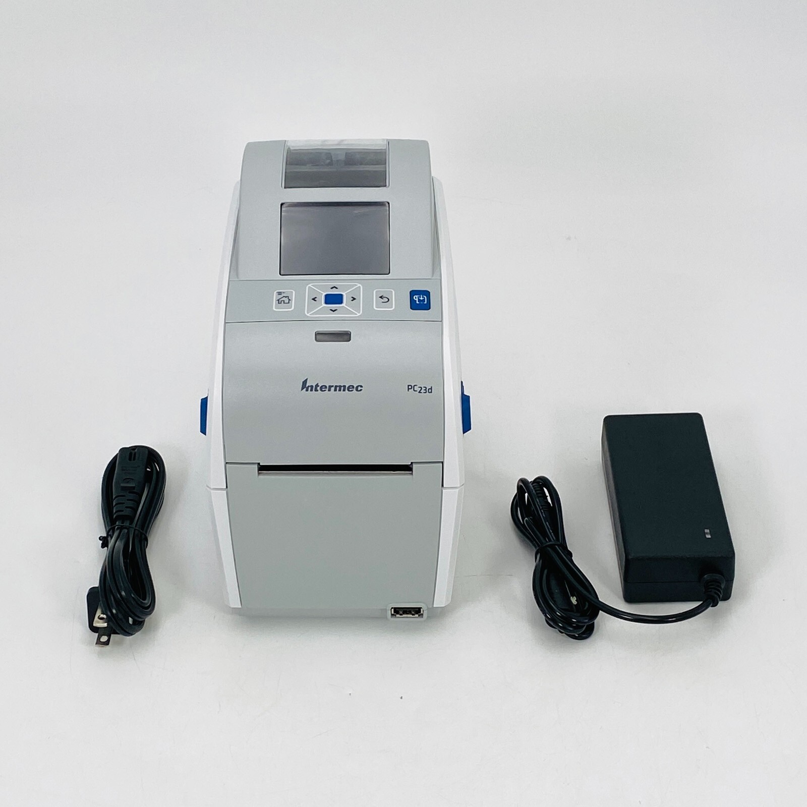 MINT CONDITION Intermec PC23d 2" Direct Thermal Barcode Label Printer LCD USB