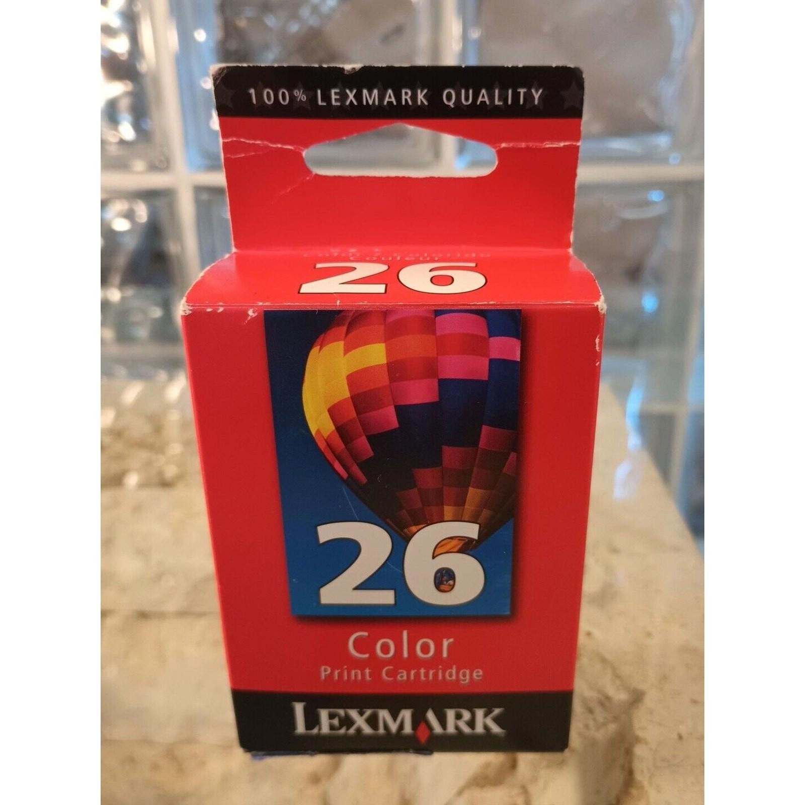 Genuine Lexmark 26 Color Printer Ink Cartridge 10N0026 Brand New 