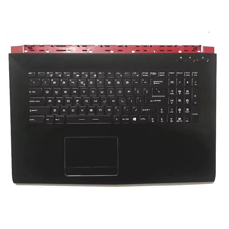 For MSI GE72 2QD MS-1792 MS-1791 Palmrest Cover keyboard bezel Backlit keyboard