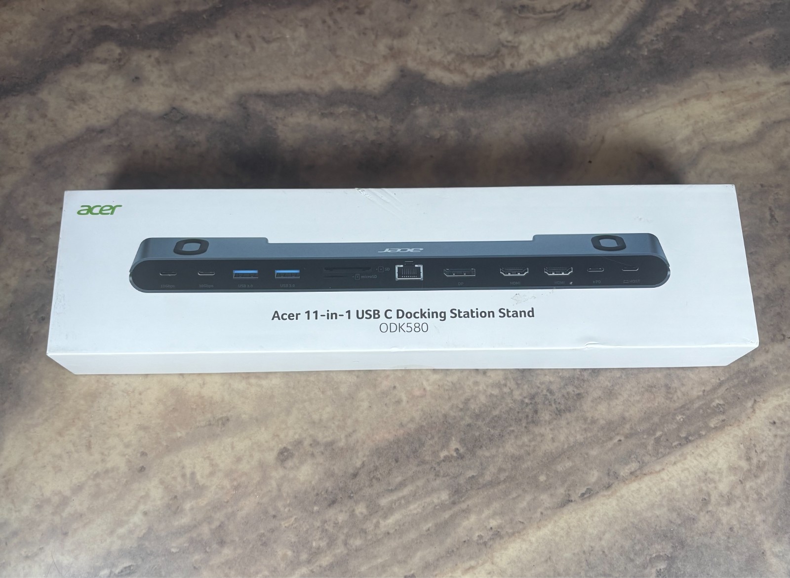 Acer 11-in-1 USB C Docking Station Stand ODK580 - Open Box