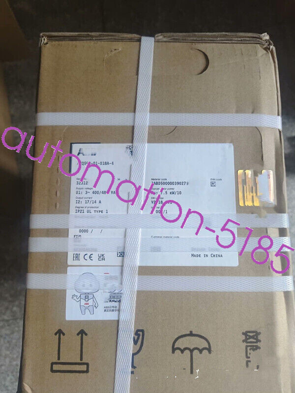 ABB Inverter ACQ580-01-018A-4 New fedex or DHL