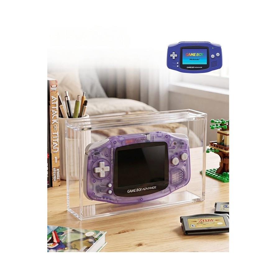For Game Boy Advance Storage Box GBA Controller Acrylic Wall Mount Stand