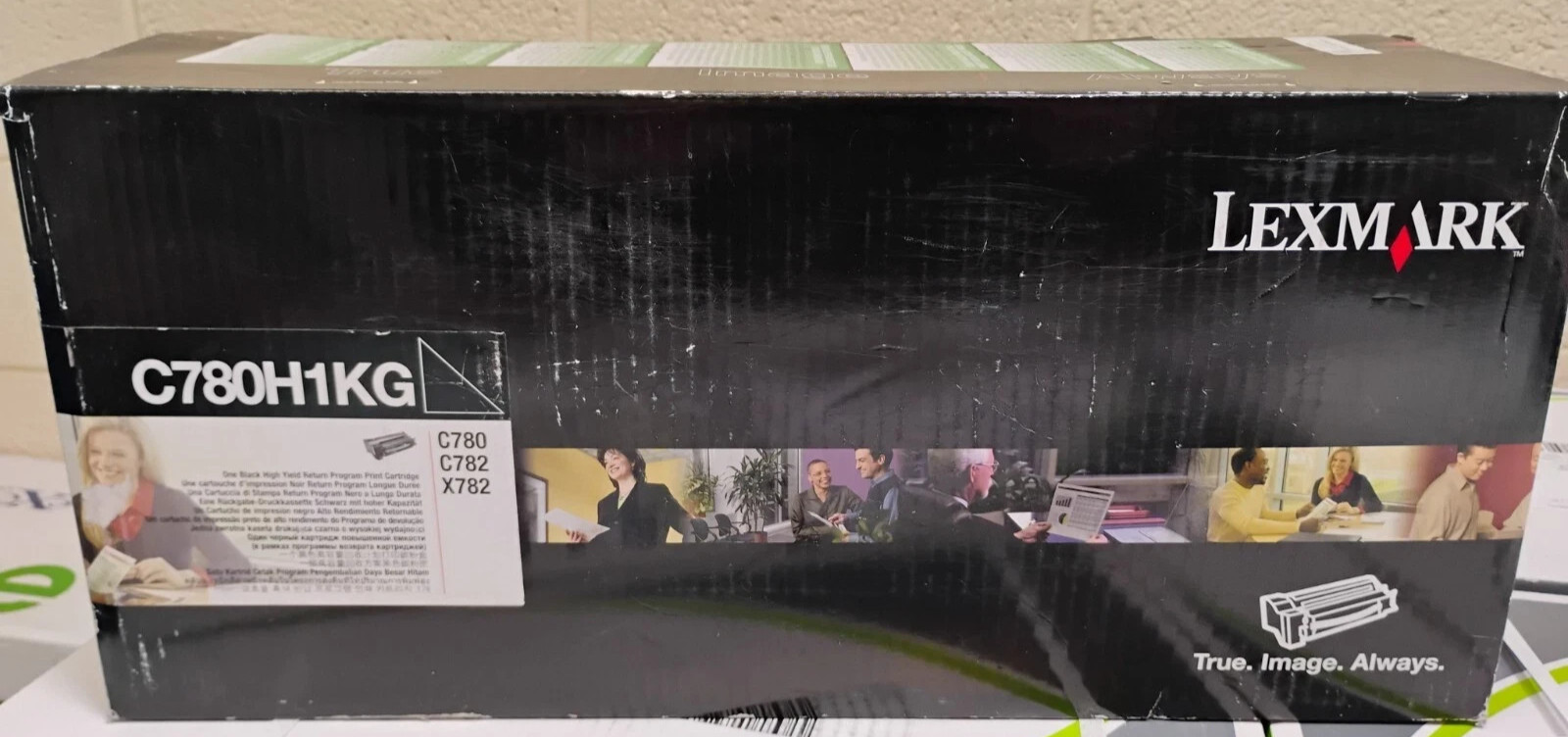 Lexmark C780H1KG Black High Yield Toner Cartridge Genuine /Sealed 