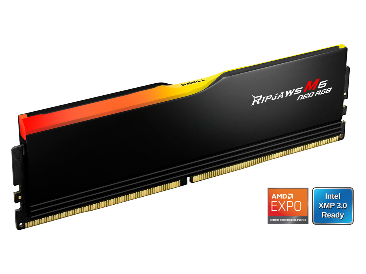 G.SKILL Ripjaws M5 Neo RGB Series 16GB 288-Pin PC RAM DDR5 6000 (PC5 48000) Desk