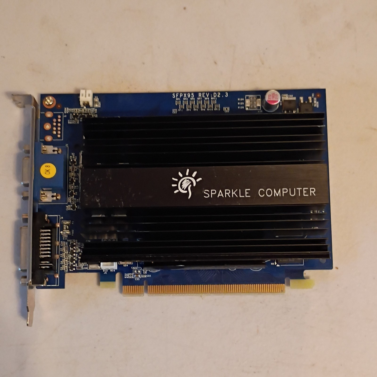 Sparkle NVIDIA GeForce 9500 GT 512MB DDR2 PCI-E VGA DVI-I HDCP