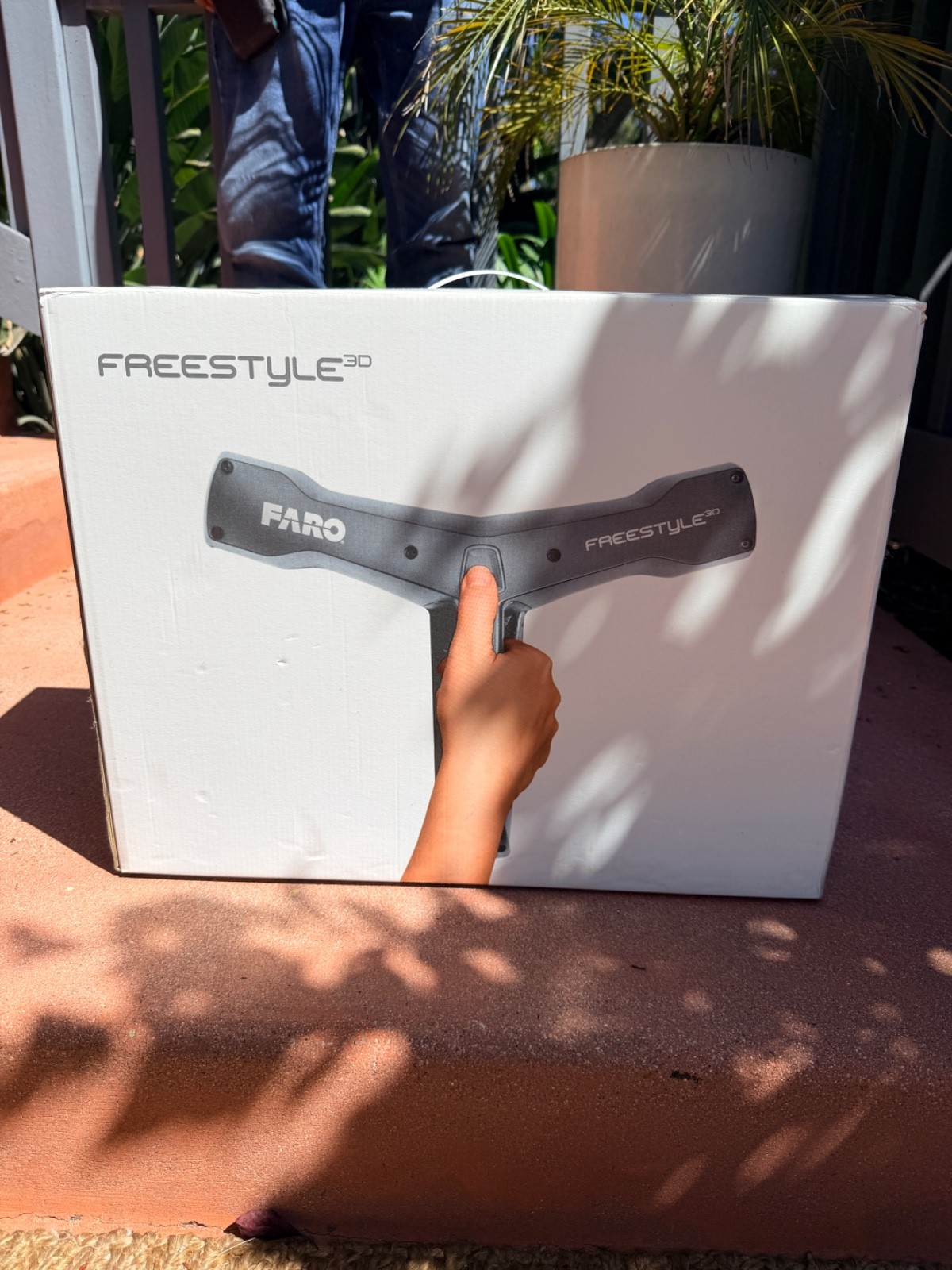 FARO Freestyle3D X Handheld 3D Laser Scanner w/ Case, Tablet, Calibration Plate