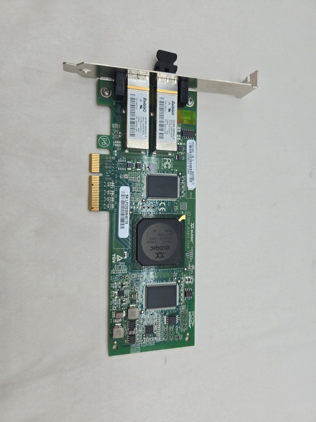 QLOGIC QLE2462 PCI-e 2 Port Fiber Channel Adapter - PX2510401