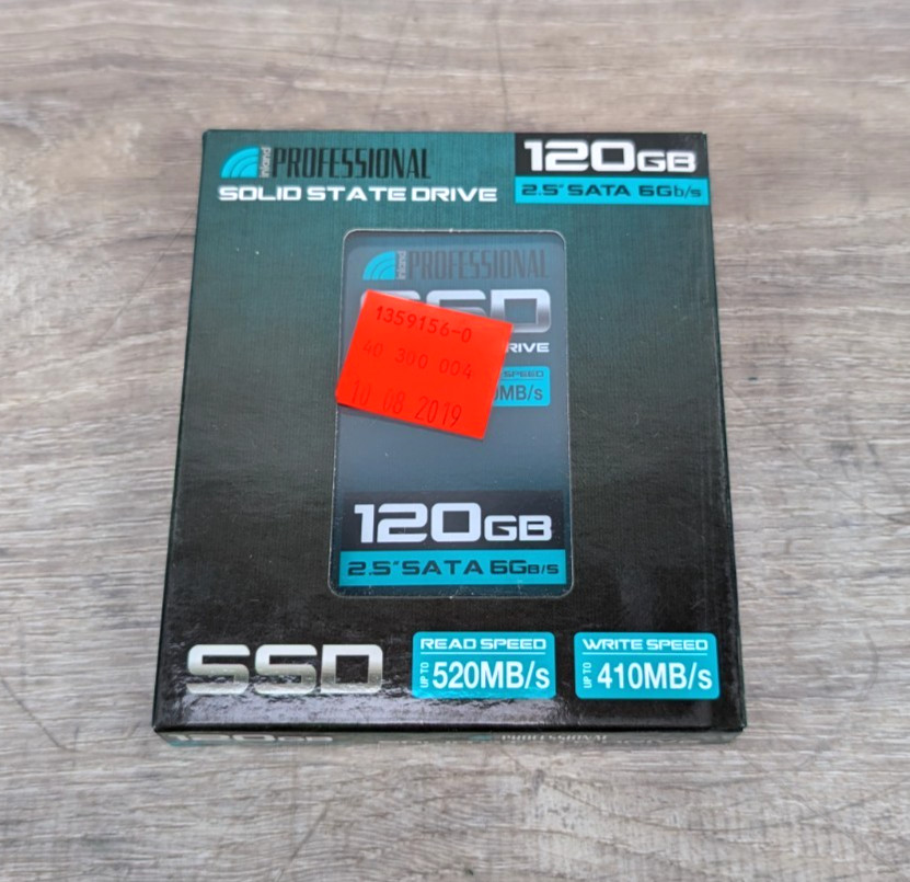 Inland 120GB 2.5" SATA III SSD Professional Solid State Drive 520MB/s 6Gb/s