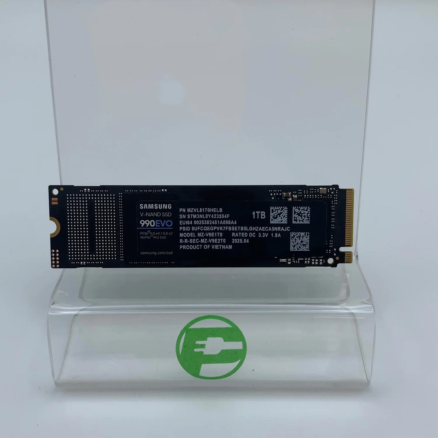 Samsung 2280mm 990 evo 1TB M.2 NVMe Gen 4.0 x 4 SSD ZVL81T0HELB