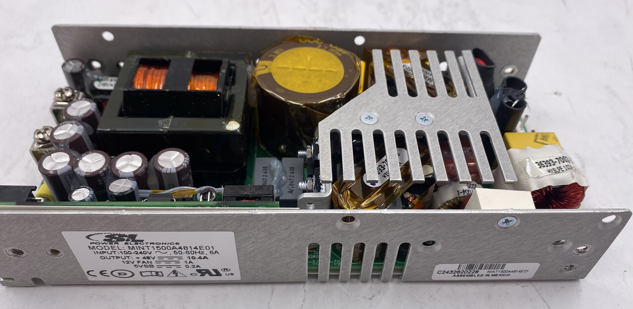 SL POWER ELECTRONICS MINT1500A4814E01 1 OUTPUT 350W 48V 90-270 VAC CONVERTER