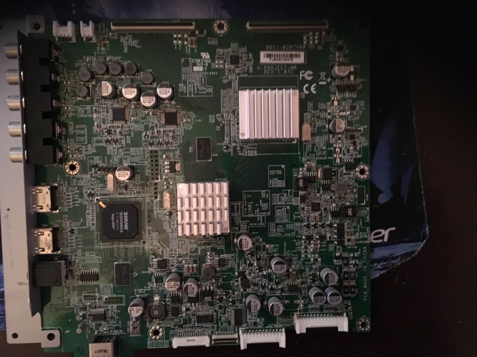 Sony PlayStation 3D Display main board only parts not working