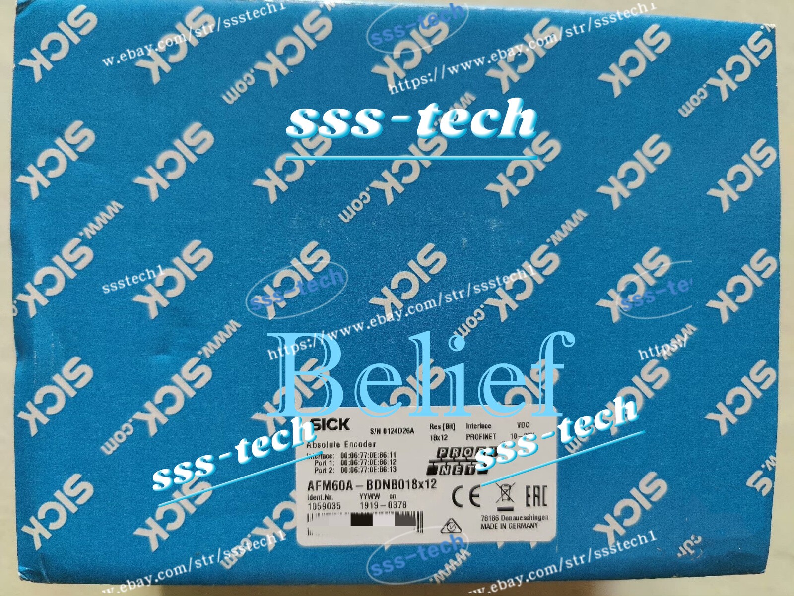 1pc SICK AFM60A-BDNB018X12 1059035 Brand new Encoder Via DHL or FedEX