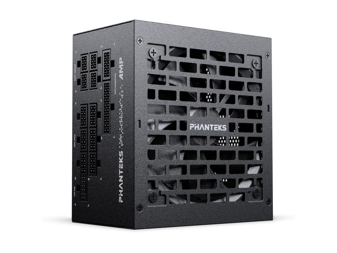 Phanteks AMP GH 1200W Platinum Power Supply, ATX 3.1 and PCIe 5.1 Platform, Full
