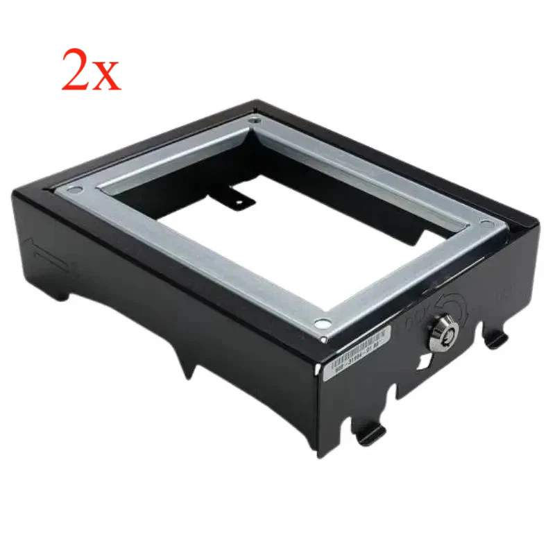 2x NEW Cisco CP-WMK-C-6900 Charcoal Locking Wall Mount Kit For 6900 Series, QTY