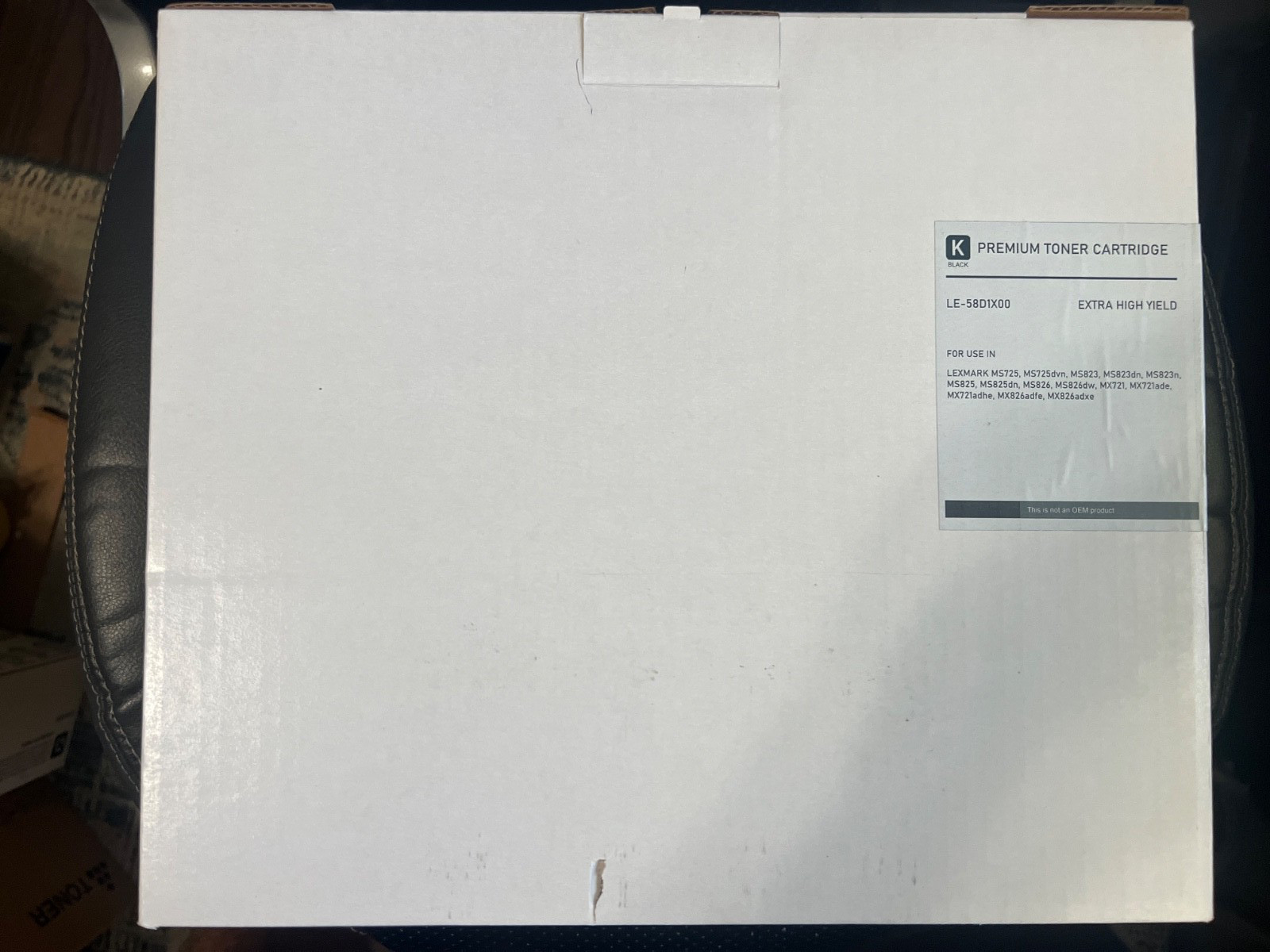 Premium Compatible for Lexmark 58D1X00 ultra high yield black toner