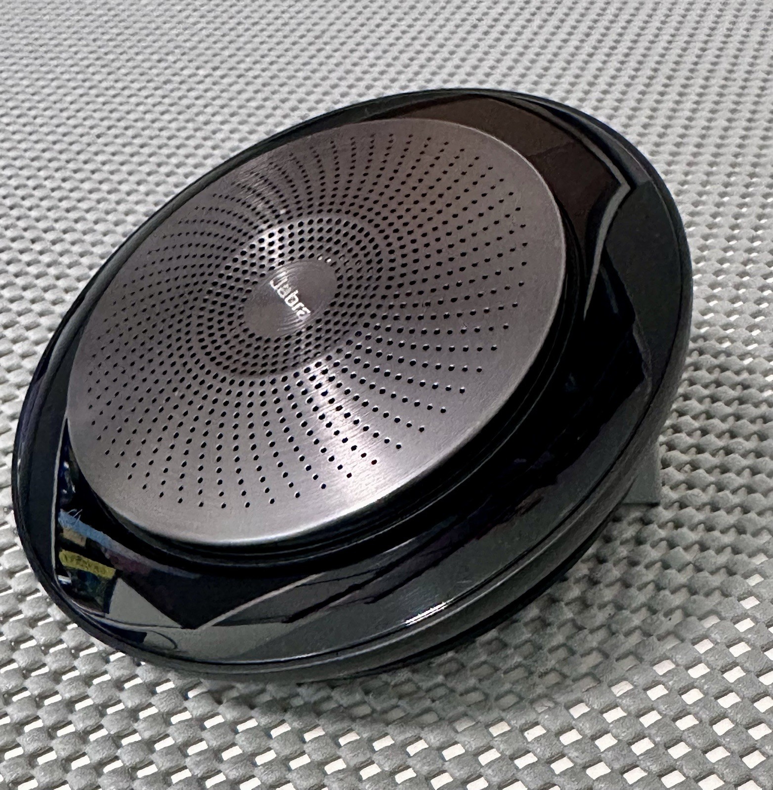 Jabra Speak 710 UC Bluetooth Speakerphone w Link 370 USB Adapter Case - Tested