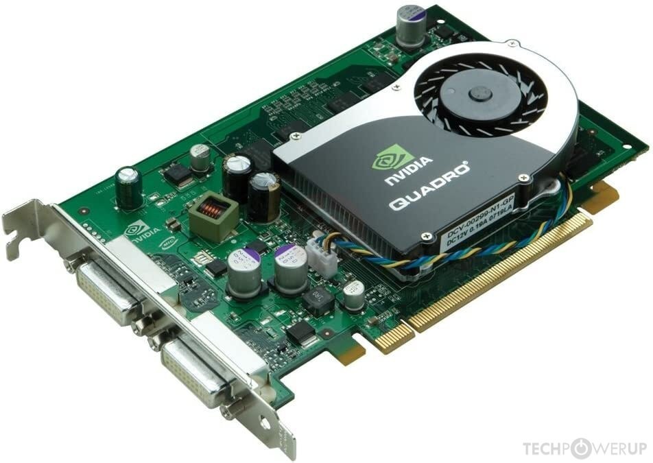 NVIDIA Quadro FX 570 256mb PCIe Video Card ✔️BONUS: 2 FREE DVI to VGA adapters✔️