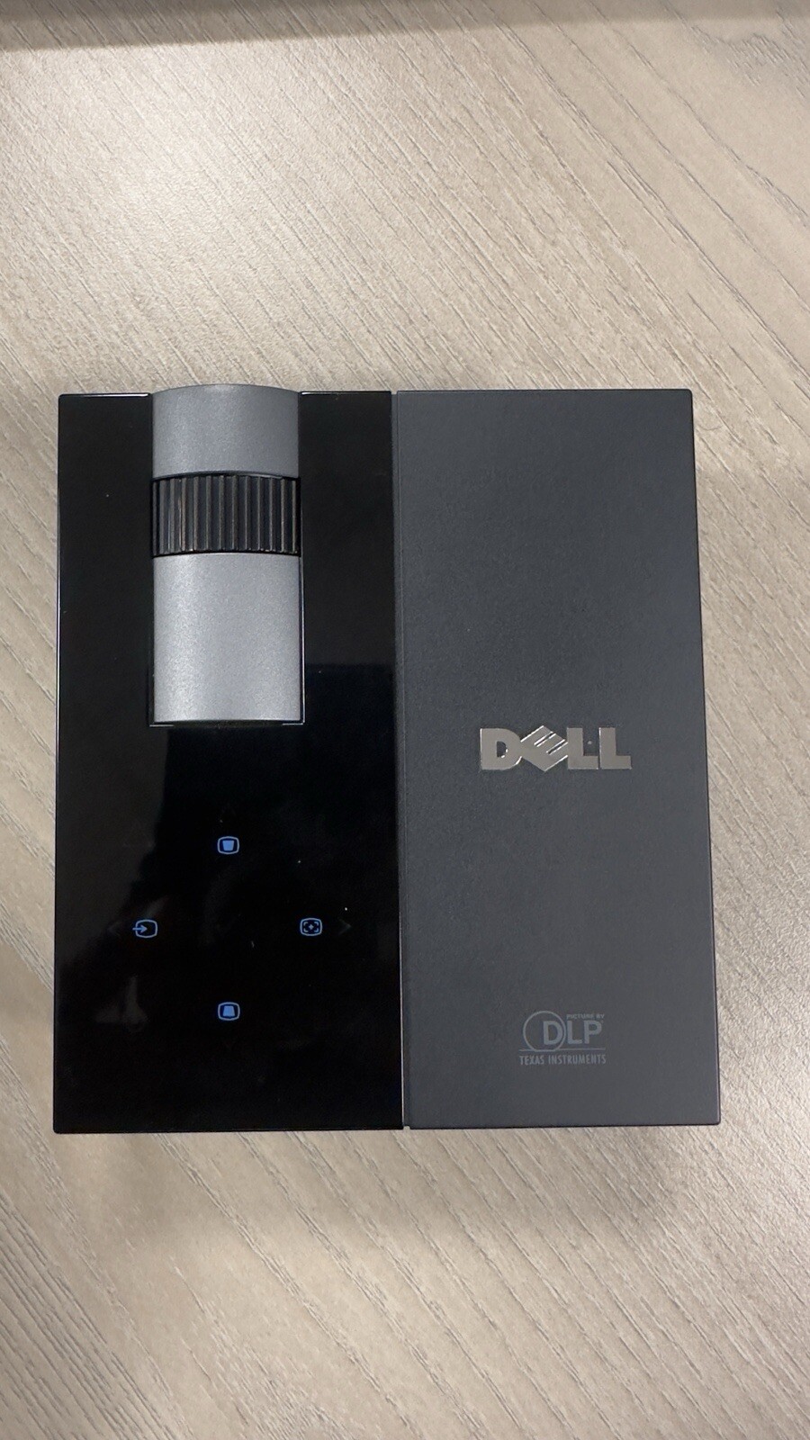 Dell M109S DLP Portable Projector with All Cables, Power Supply & Case