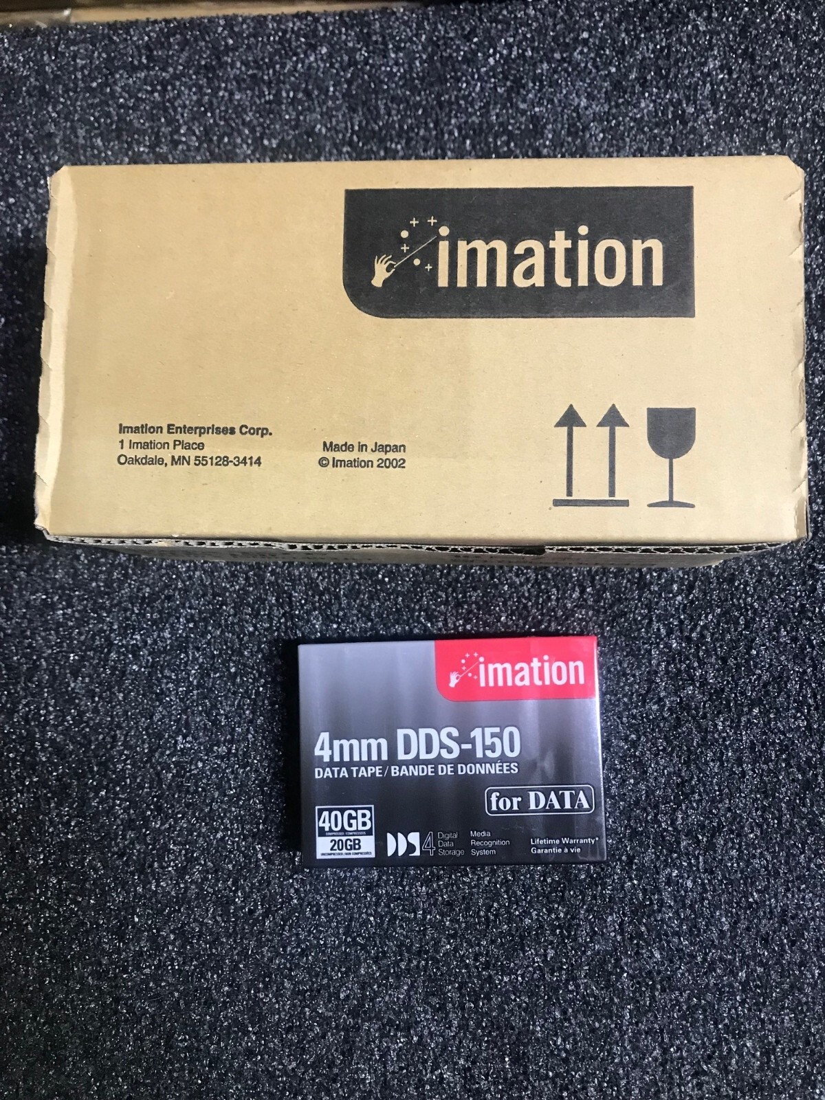 10 pack IMATION 40963 150 Meter 20/40GB DDS-4 Tape Media (Brand New Sealed)