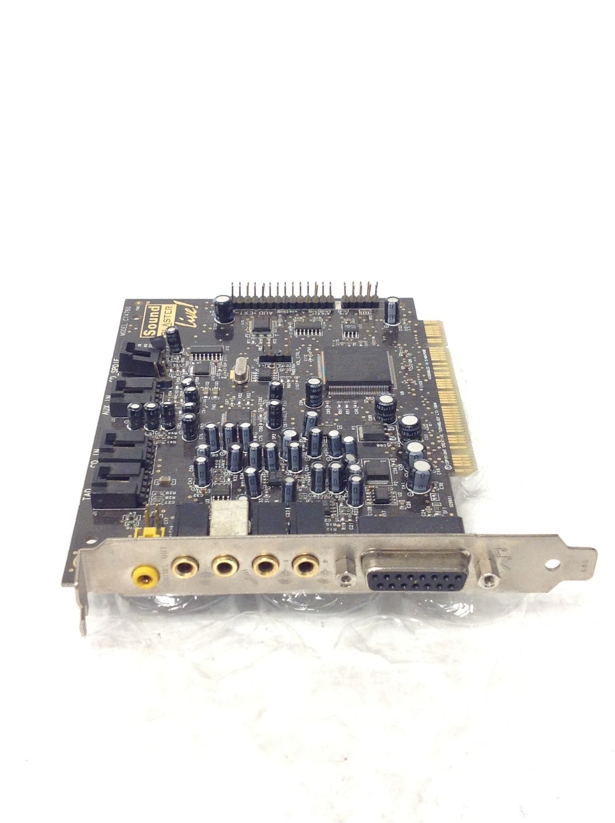 Vintage Creative Labs CT4760 Sound Blaster Live PCI Sound Card, WORKS 