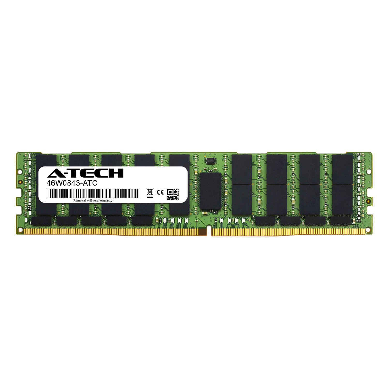 64GB DDR4 PC4-19200L ECC LRDIMM Replacement for Lenovo 46W0843 Server Memory RAM