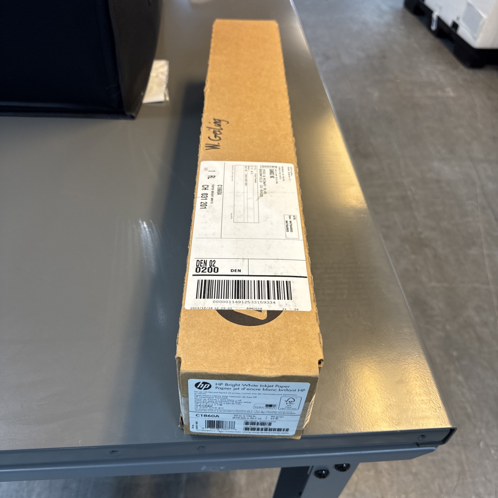NEW HP C1860A BRIGHT WHITE INKET PAPER