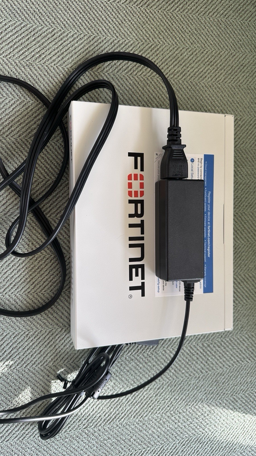 Fortinet FortiGate 60F–Active FortiCare Essential Support–Transferable License